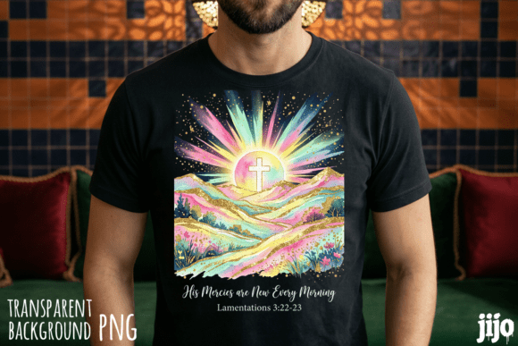 Elevate Your Projects with a Faith Sunrise Christian Scripture PNG