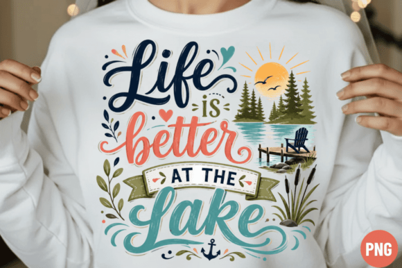Life is Better at the Lake PNG: A Designer's Guide