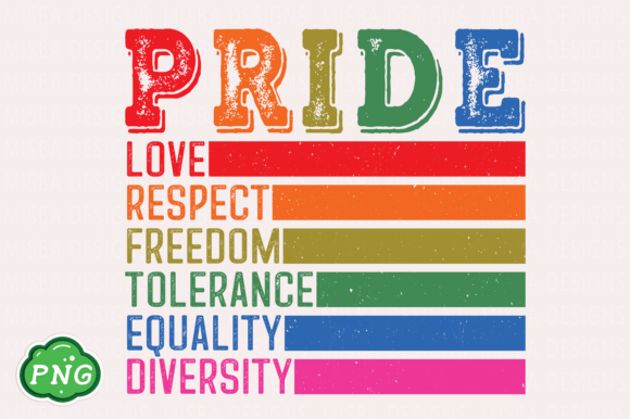 Pride Love Respect Freedom Equality PNG: A Designer's Guide