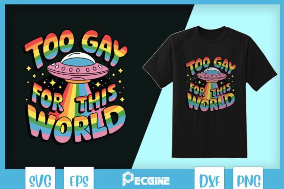 Retro Aesthetic Pride: LGBTQ Support SVG for Designers