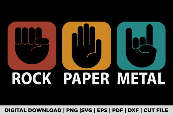 Rock Paper Metal: Heavy Metal Design for Creative Impact
