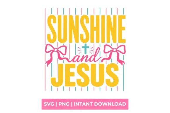 Sunshine and Jesus Coquette Bow SVG: Designing with Purpose
