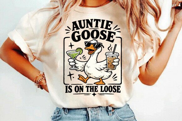 Unleash Creativity with Auntie Goose PNG Designs